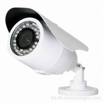 Outdoor Security Camera with Plugs into Any DVR, TV or Monitor